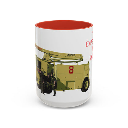 P-19 Experimental “Snozzle Test Rig” Crash Fire Rescue Coffee Mug by Island Vibes For Life