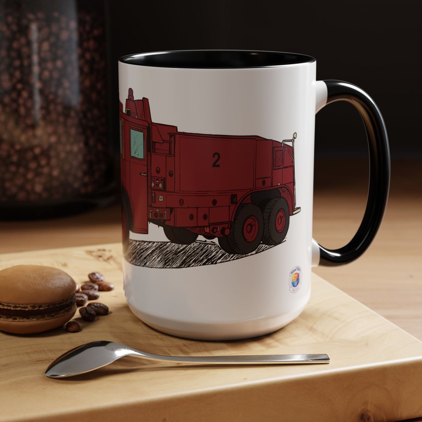 A/S 32 P-4 CFR Truck Fundraiser Coffee Mug by Island Vibes For Life