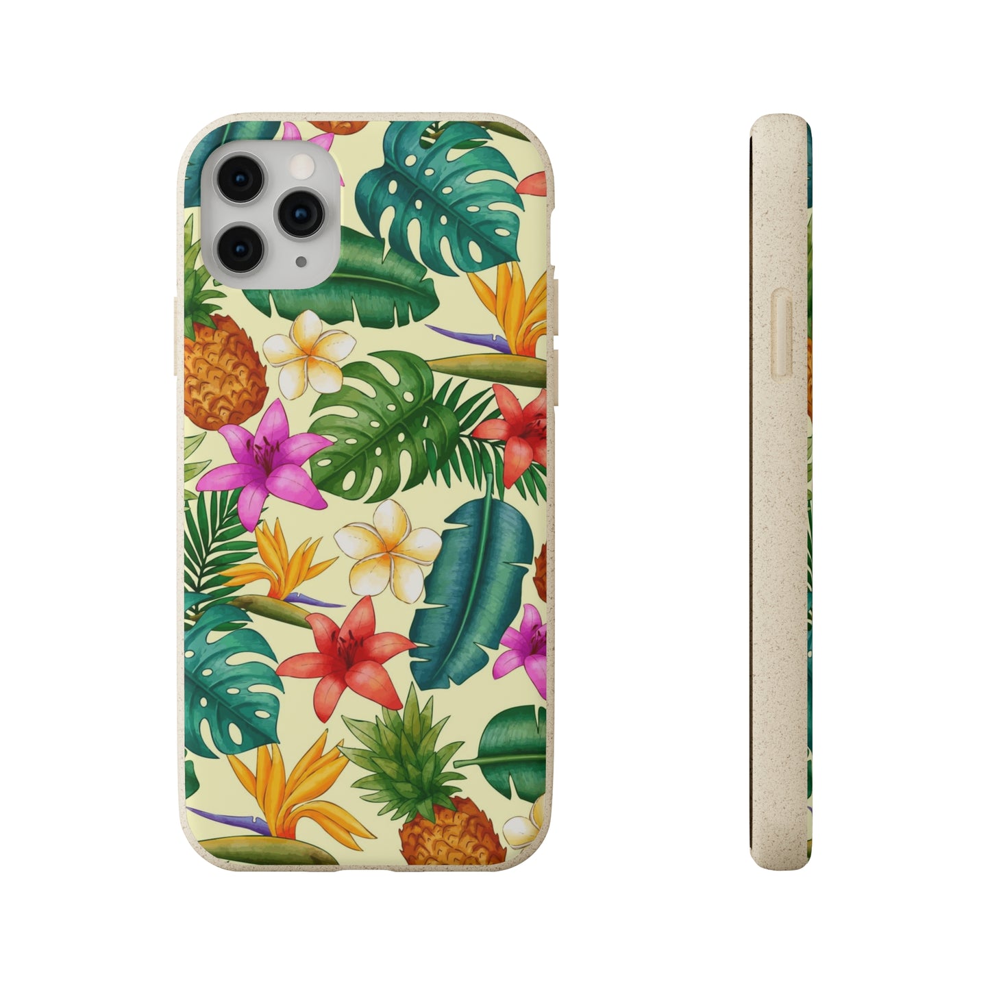 "Pineapple Infused" Eco Biodegradable Phone Cases -iPhone and Galaxy