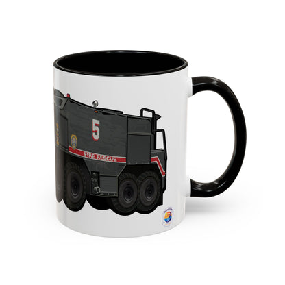 A/S 32 P-23 “Drive It Till the Wheels Fall Off” Crash Fire Rescue Coffee Mug by Island Vibes For Life