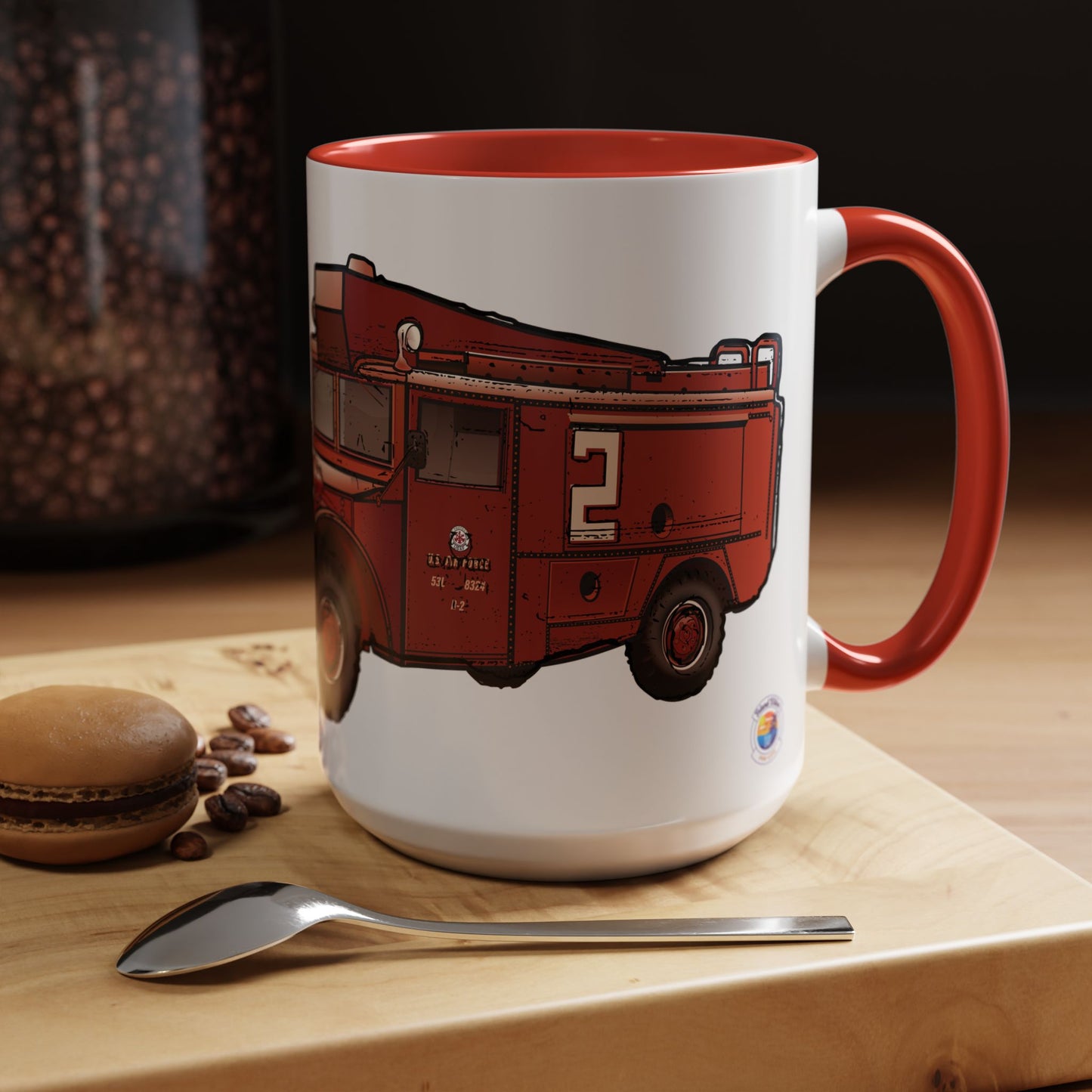 R-2 Crash Fire Rescue Coffee Mug by Island Vibes For Life