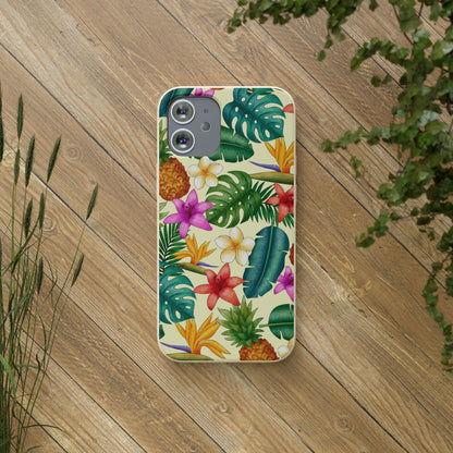 "Pineapple Infused" Eco Biodegradable Phone Cases -iPhone and Galaxy