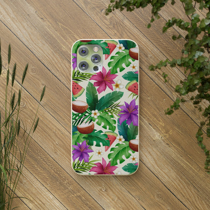 "Exotic Fruit Blossom" Eco Biodegradable Cases - iPhone and Galaxy