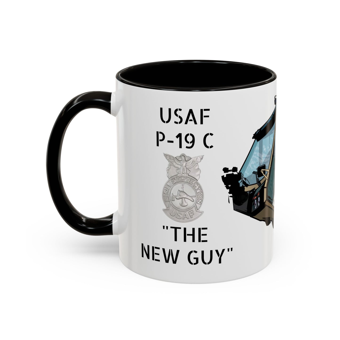 A/S 32 P-19C “The New Guy” Crash Fire Rescue Coffee Mug by Island Vibes For Life