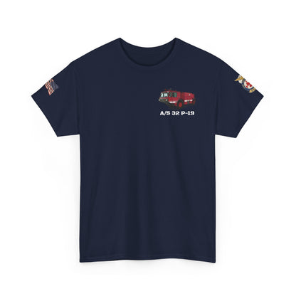 A/S 32 P-19 ARFF Truck Fundraiser Tee by Island Vibes For Life
