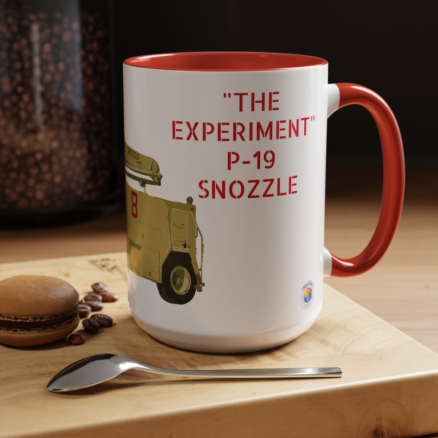 P-19 Experimental “Snozzle Test Rig” Crash Fire Rescue Coffee Mug by Island Vibes For Life