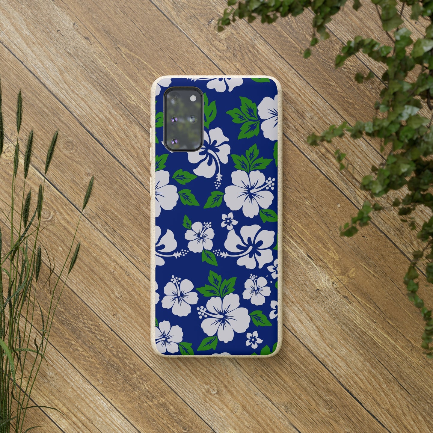 "Aloha Spirit Blooms" Biodegradable Cell Phone Cases iPhone an Galaxy!