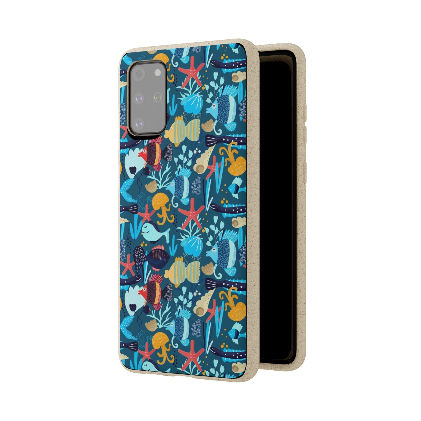 "Aqua Wonderland" Eco Biodegradable Cases - iPhone and Galaxy