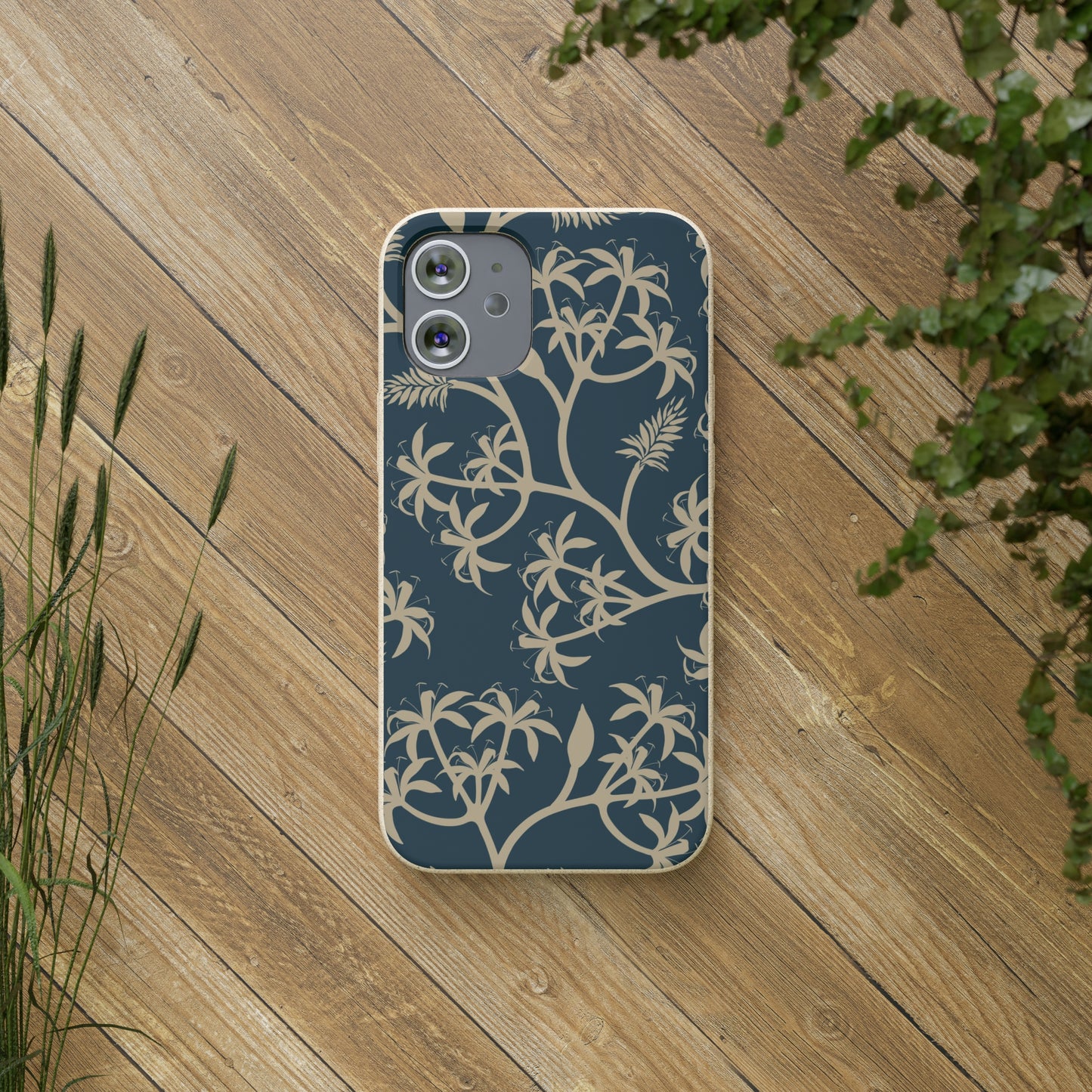 "Earthy Bluescape Oasis" Eco Biodegradable Cases - iPhone and Galaxy