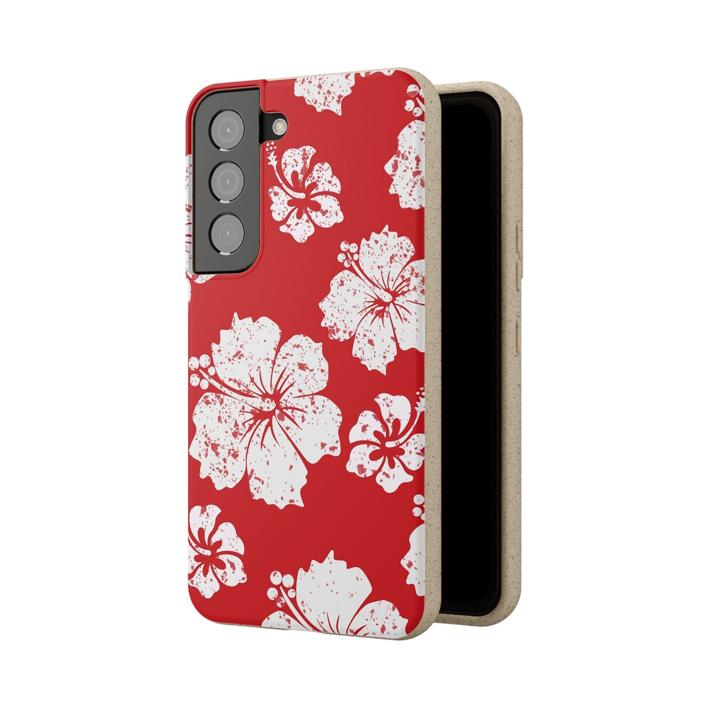 "Hibiscus Hues" Eco Biodegradable Phone Cases - iPhone and Galaxy