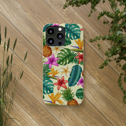 "Pineapple Infused" Eco Biodegradable Phone Cases -iPhone and Galaxy