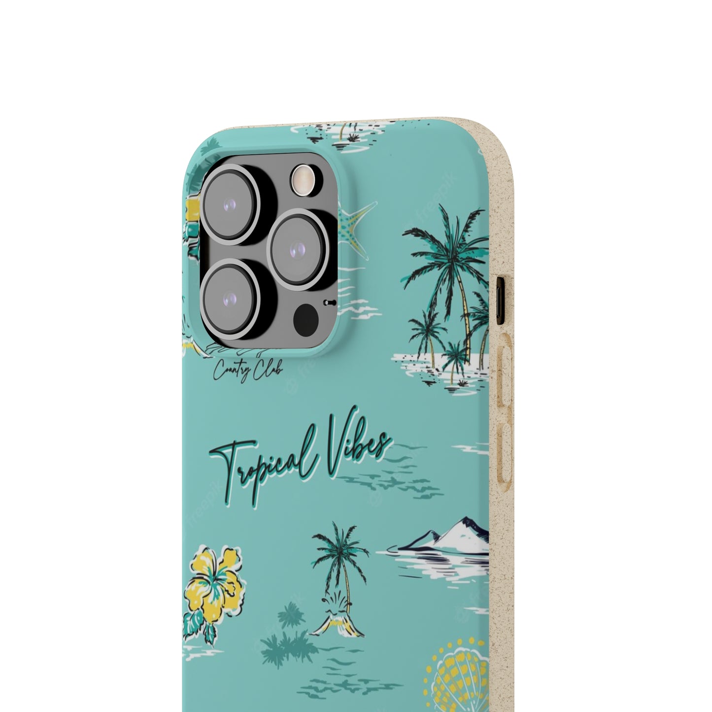 "Tropical Vibes" Eco Biodegradable Phone Cases - iPhone and Galaxy