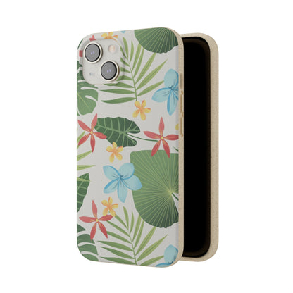 "Caribbean Leaf Carnival"  Eco Biodegradable Phone Cases - iPhone and Galaxy