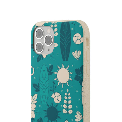 "Surf's Up, Dive Down" Eco Biodegradable Cases - iPhone and Galaxy