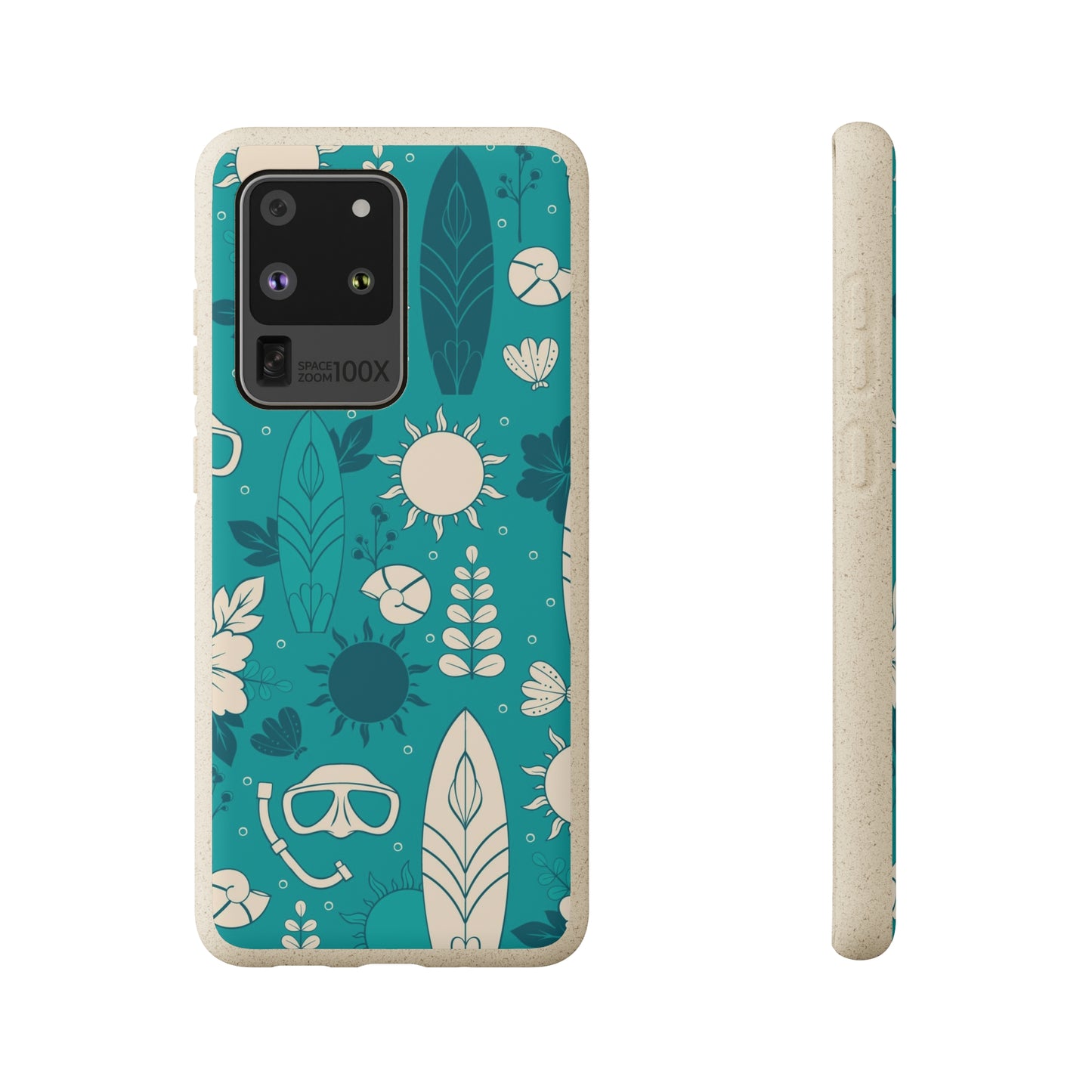 "Surf's Up, Dive Down" Eco Biodegradable Cases - iPhone and Galaxy