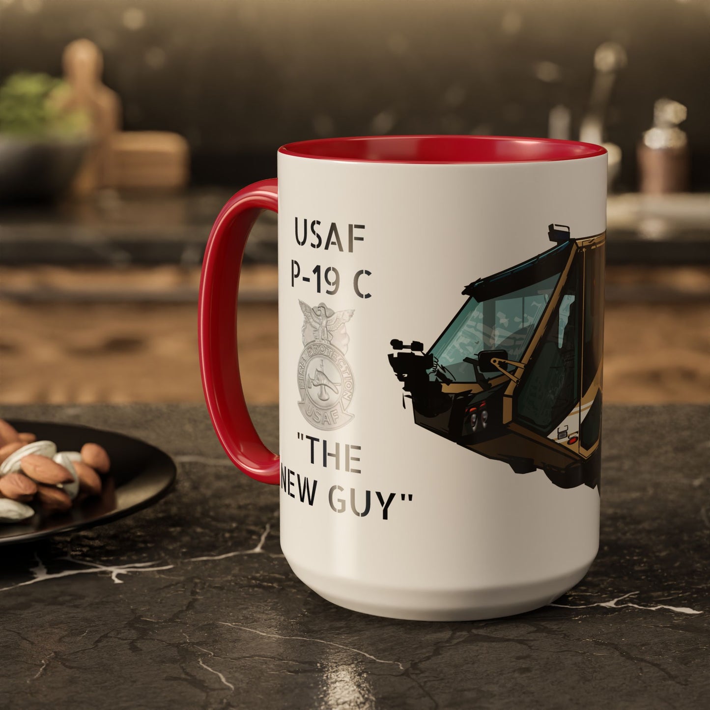 A/S 32 P-19C “The New Guy” Crash Fire Rescue Coffee Mug by Island Vibes For Life