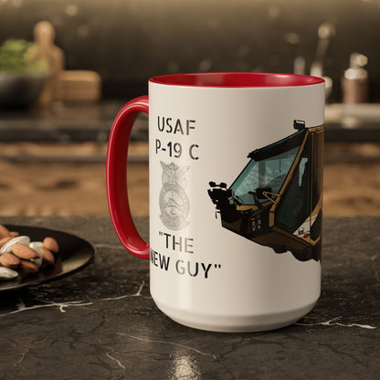 A/S 32 P-19C “The New Guy” Crash Fire Rescue Coffee Mug by Island Vibes For Life