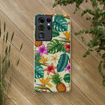 "Pineapple Infused" Eco Biodegradable Phone Cases -iPhone and Galaxy