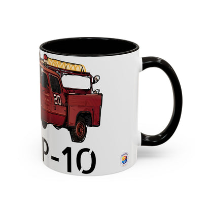 P-10 Crash Fire Rescue Coffee Mug by Island Vibes For Life