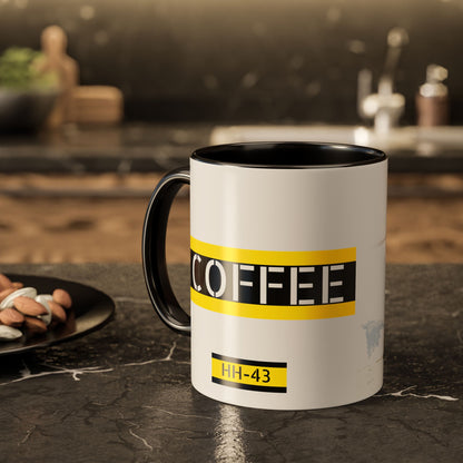 HH-43 Rescue Coffee Mug -  USAF ARFF Huskie Helicopter Mug exclusive by Island Vibes For Life