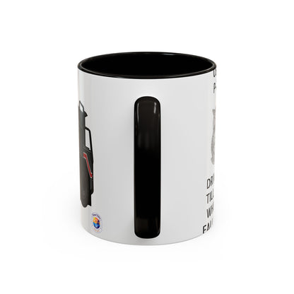 A/S 32 P-23 “Drive It Till the Wheels Fall Off” Crash Fire Rescue Coffee Mug by Island Vibes For Life