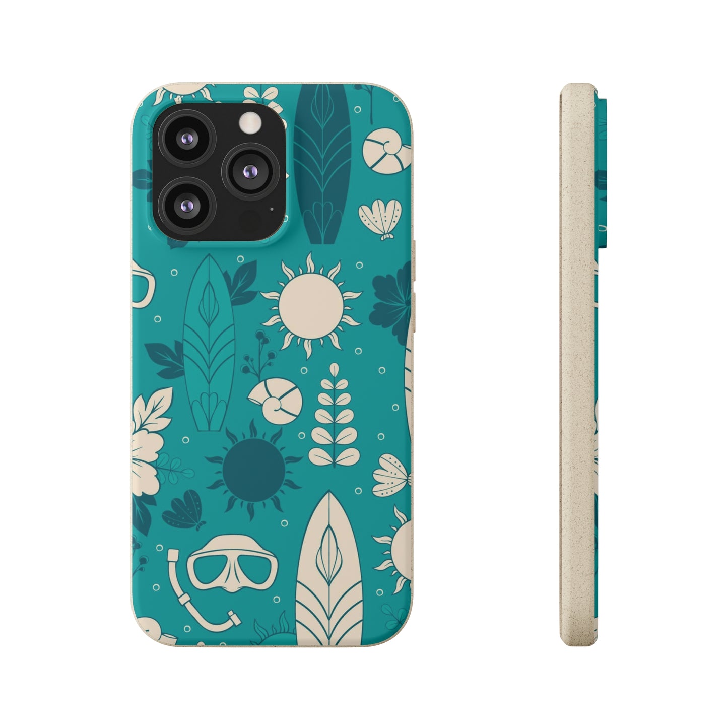 "Surf's Up, Dive Down" Eco Biodegradable Cases - iPhone and Galaxy