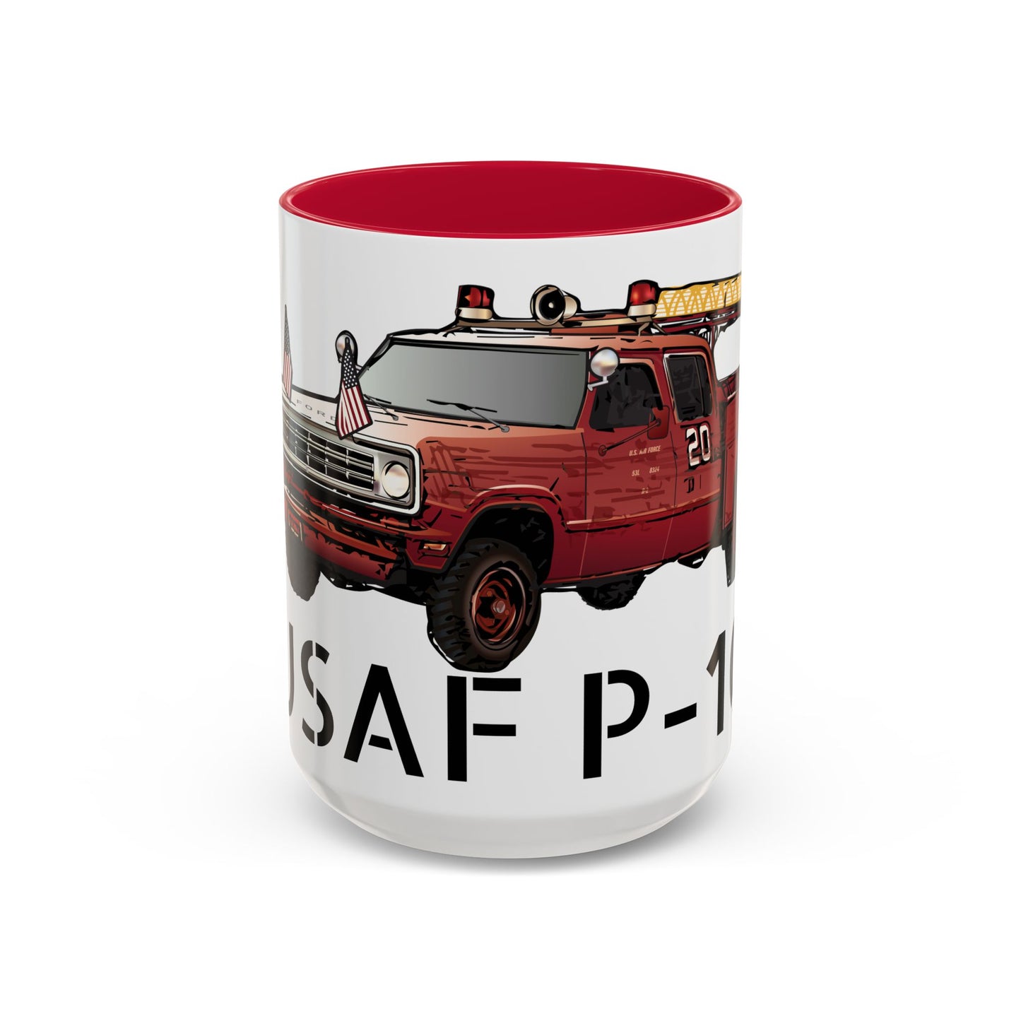 P-10 Crash Fire Rescue Coffee Mug by Island Vibes For Life