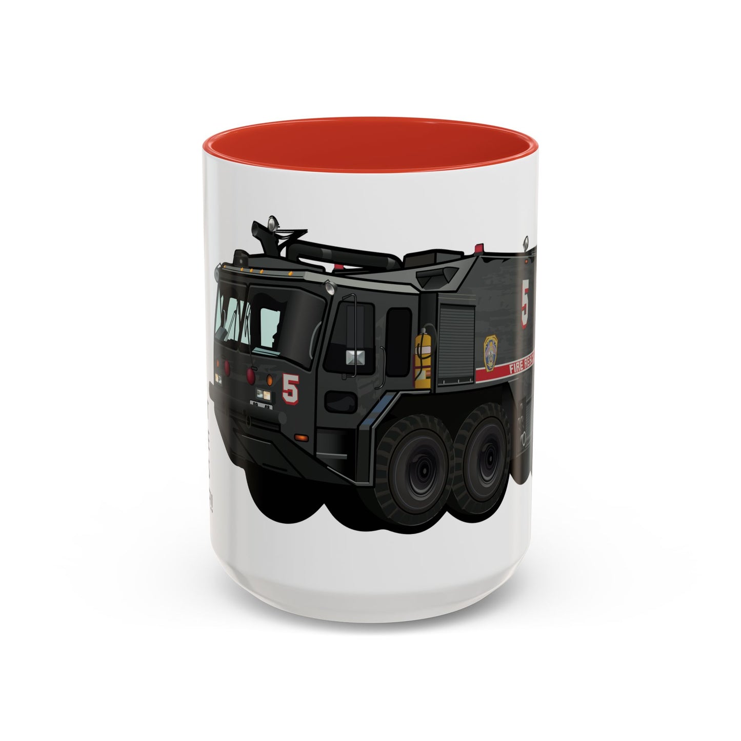 A/S 32 P-23 “Drive It Till the Wheels Fall Off” Crash Fire Rescue Coffee Mug by Island Vibes For Life