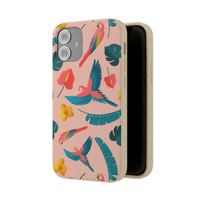 "Colorful Plumage"  Eco Biodegradable Phone Cases - iPhone and Galaxy