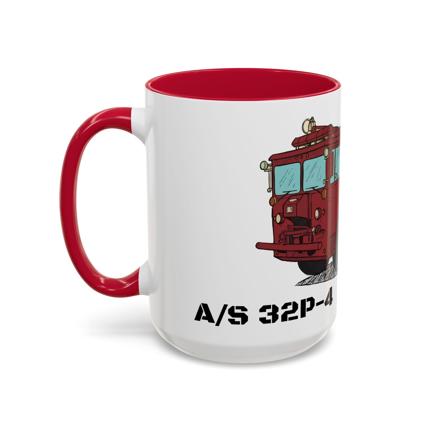 A/S 32 P-4 CFR Truck Fundraiser Coffee Mug by Island Vibes For Life
