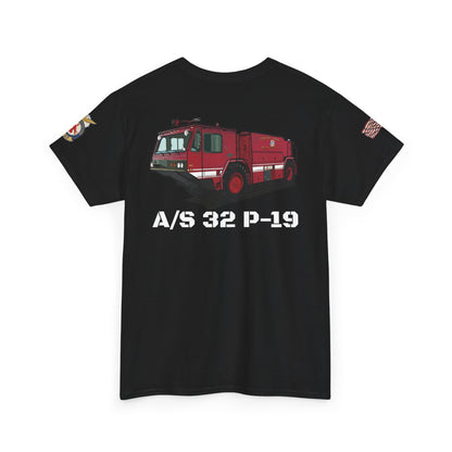 A/S 32 P-19 ARFF Truck Fundraiser Tee by Island Vibes For Life