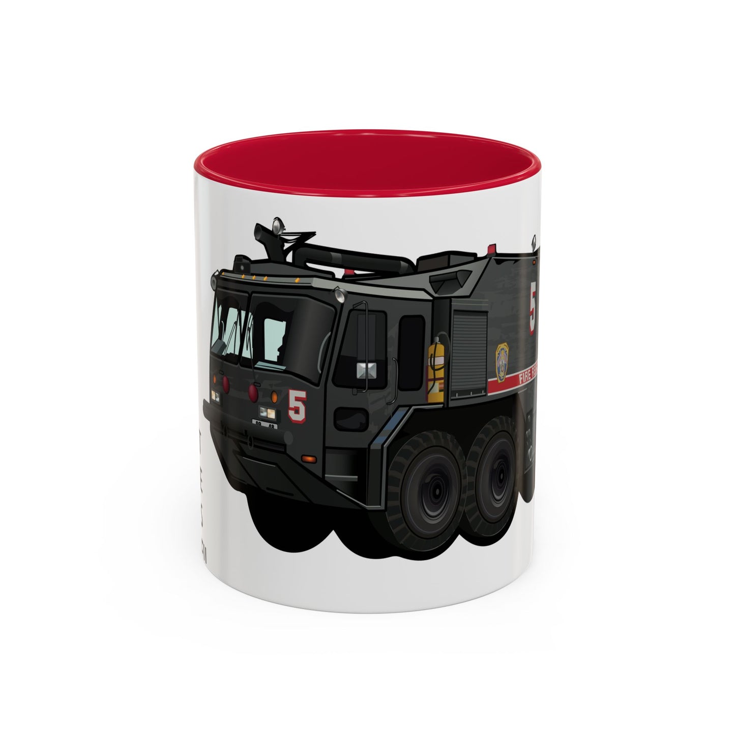 A/S 32 P-23 “Drive It Till the Wheels Fall Off” Crash Fire Rescue Coffee Mug by Island Vibes For Life