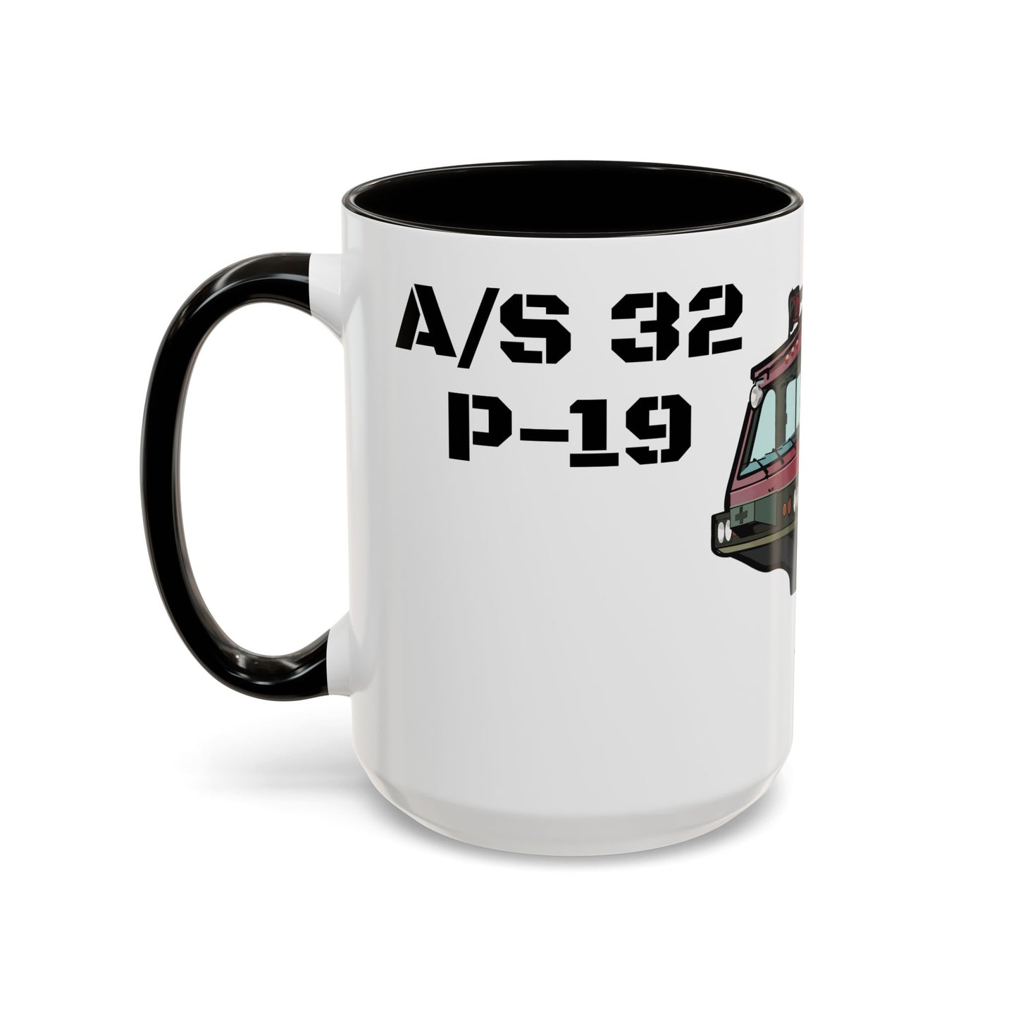 A/S 32 P-19 CFR Truck Fundraiser Coffee Mug by Island Vibes For Life