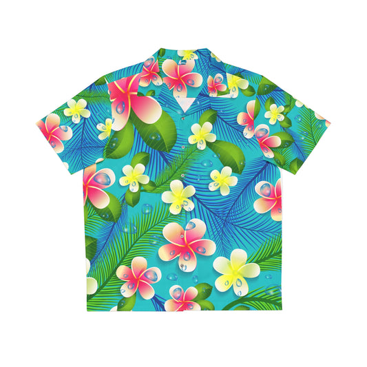 "Lush Jungle" Hawaiian Shirt -Polyester - Island Vibes For Life