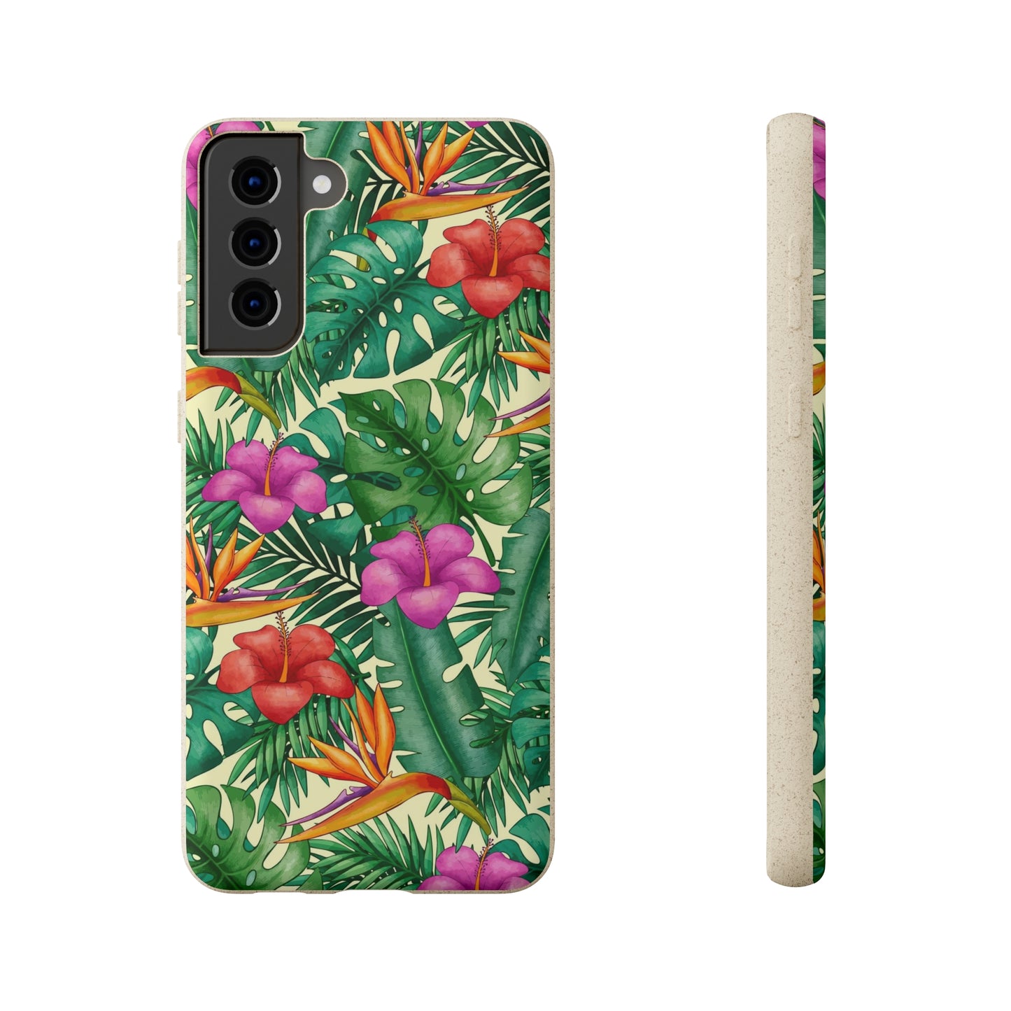 "Bird of Paradise Delight"  Eco Biodegradable Phone Cases - iPhone and Galaxy