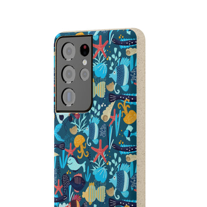 "Aqua Wonderland" Eco Biodegradable Cases - iPhone and Galaxy