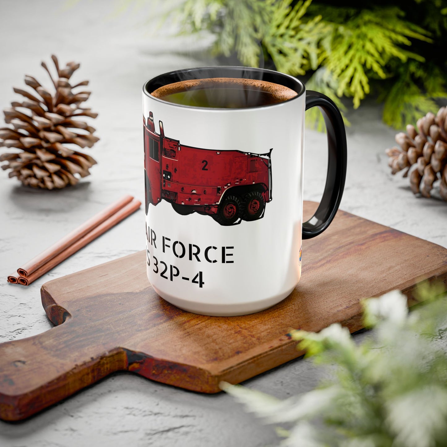 A/S 34 P-4 ARFF Coffee Mug by Island Vibes For Life