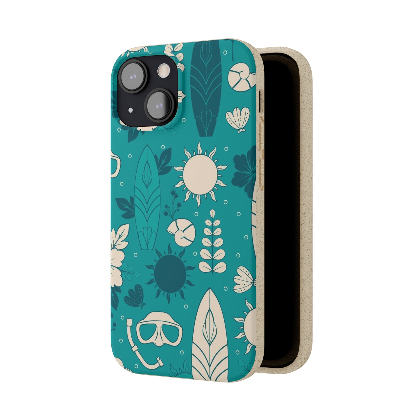 "Surf's Up, Dive Down" Eco Biodegradable Cases - iPhone and Galaxy