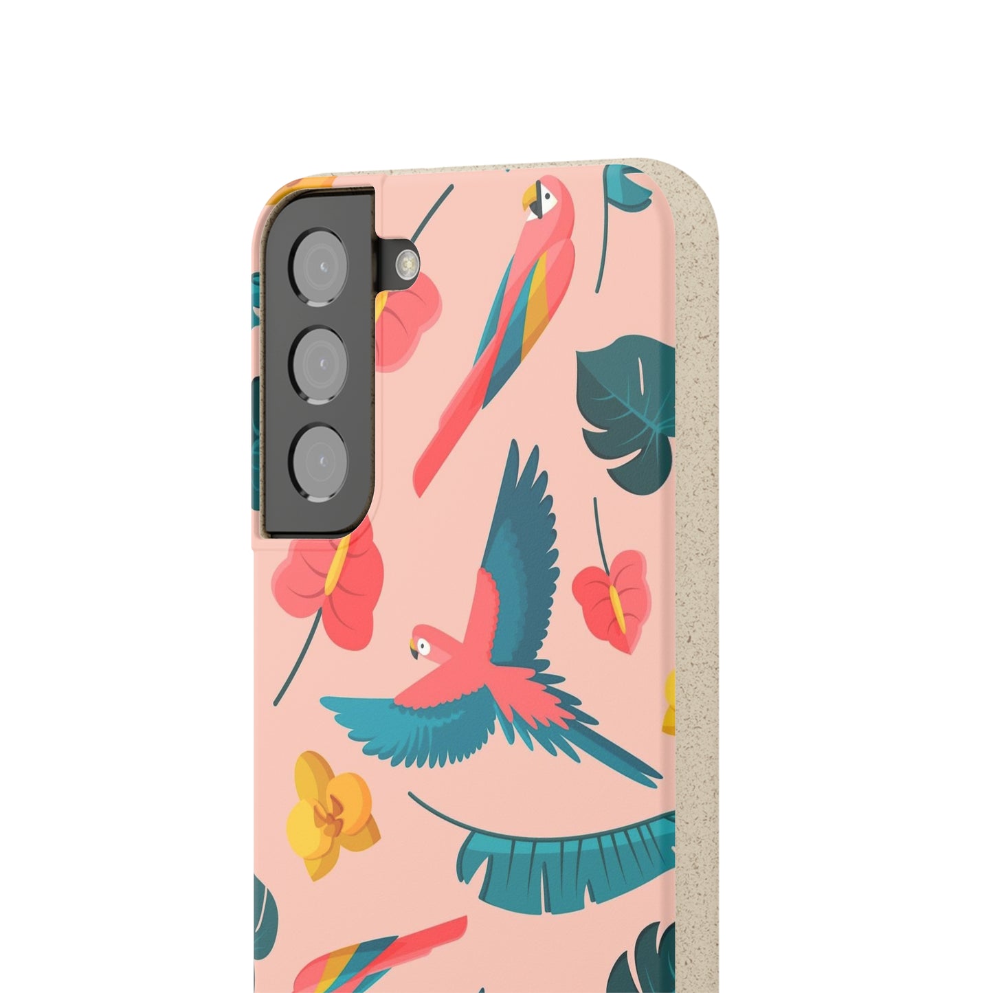 "Colorful Plumage"  Eco Biodegradable Phone Cases - iPhone and Galaxy