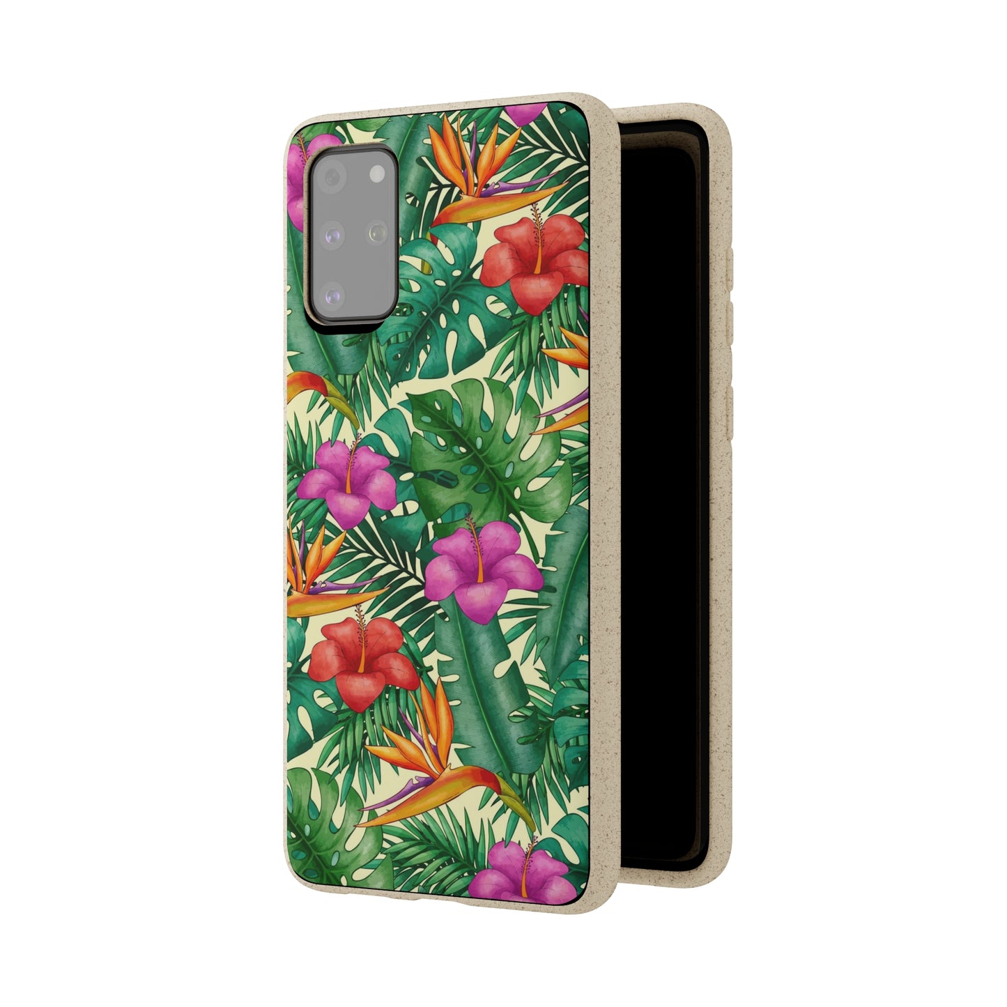 "Bird of Paradise Delight"  Eco Biodegradable Phone Cases - iPhone and Galaxy