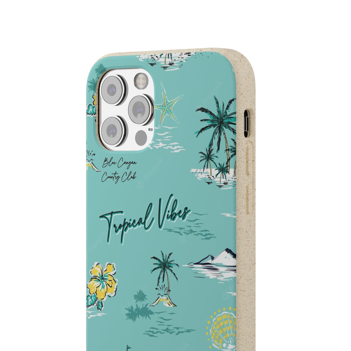 "Tropical Vibes" Eco Biodegradable Phone Cases - iPhone and Galaxy