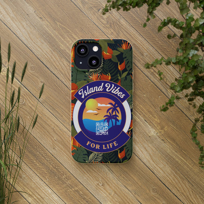 Island Vibes For Life Eco Biodegradable Phone Cases