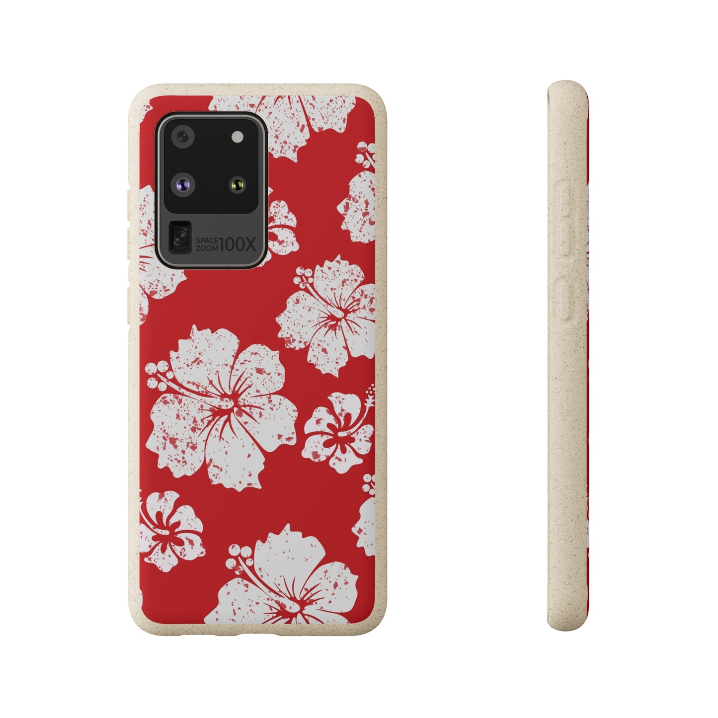 "Hibiscus Hues" Eco Biodegradable Phone Cases - iPhone and Galaxy