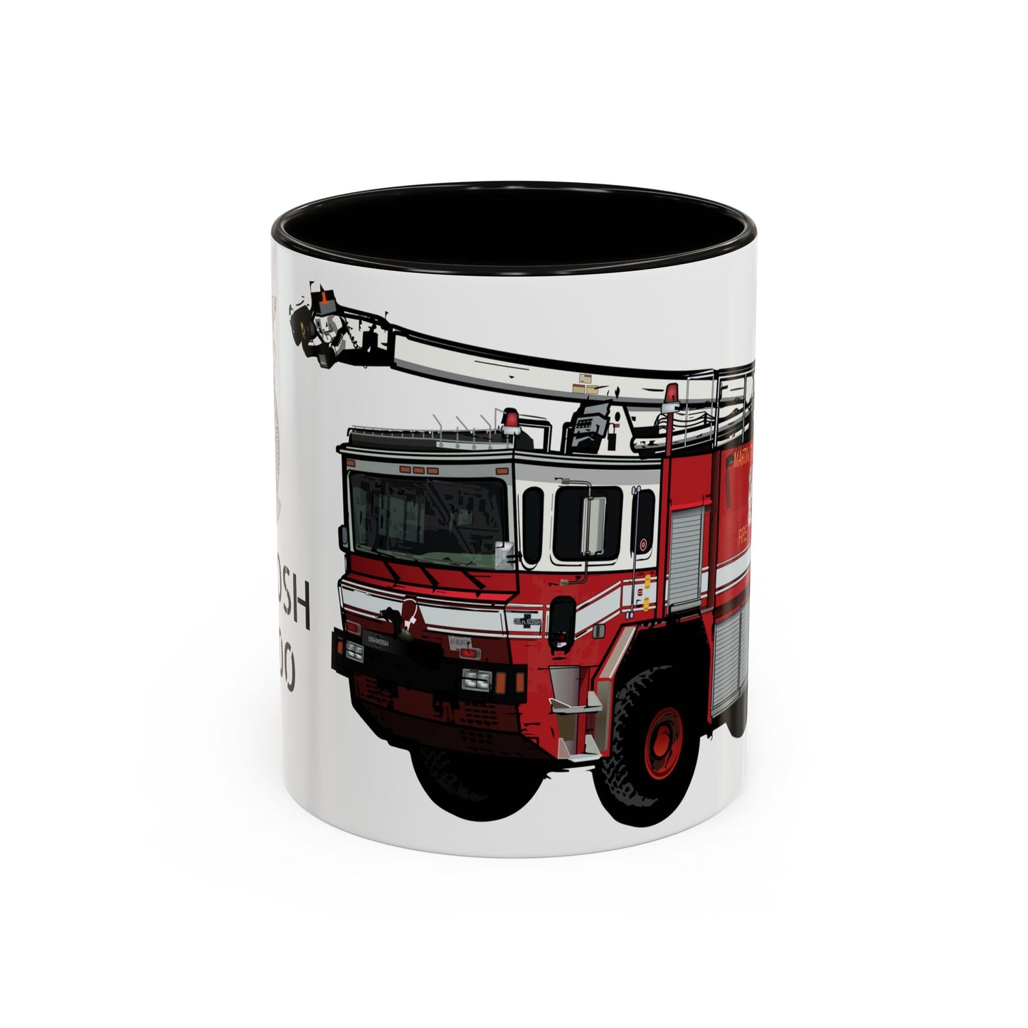 Oshkosh T-1500 “Air Guard Snozzle” Coffee Mug by Island Vibes For Life