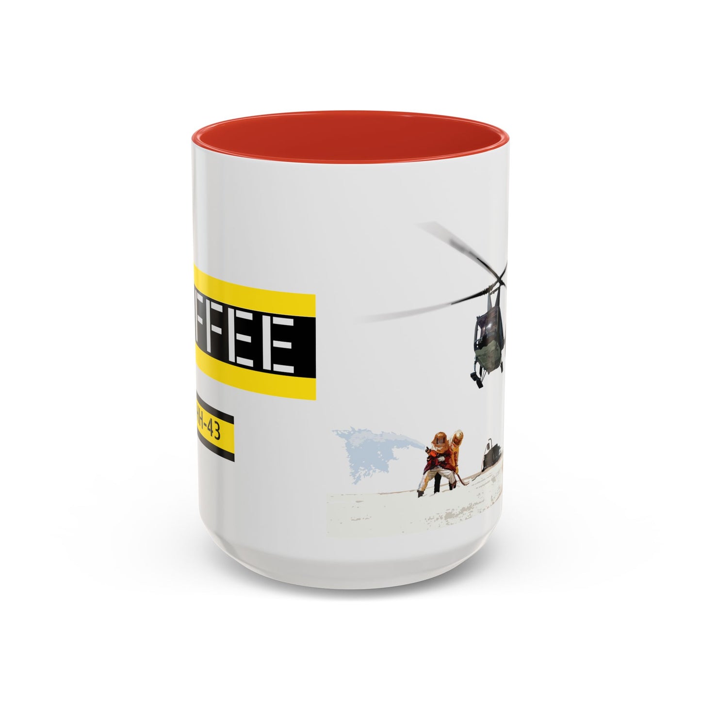 HH-43 Rescue Coffee Mug -  USAF ARFF Huskie Helicopter Mug exclusive by Island Vibes For Life