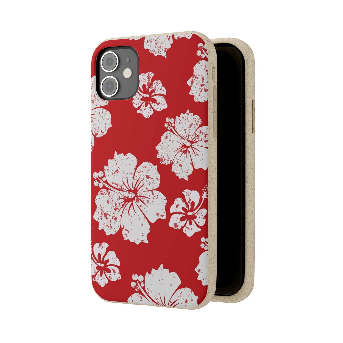 "Hibiscus Hues" Eco Biodegradable Phone Cases - iPhone and Galaxy