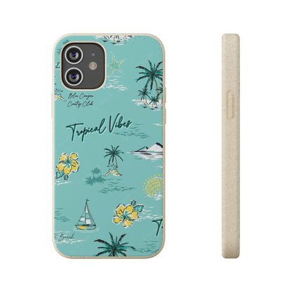 "Tropical Vibes" Eco Biodegradable Phone Cases - iPhone and Galaxy