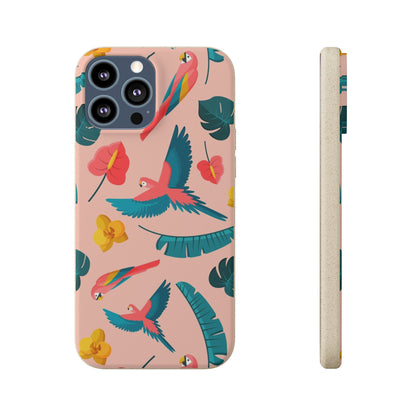 "Colorful Plumage"  Eco Biodegradable Phone Cases - iPhone and Galaxy