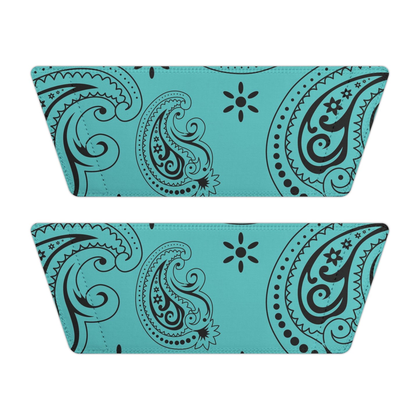 "Teal Paisley Treasure" Women's Beach Sandals