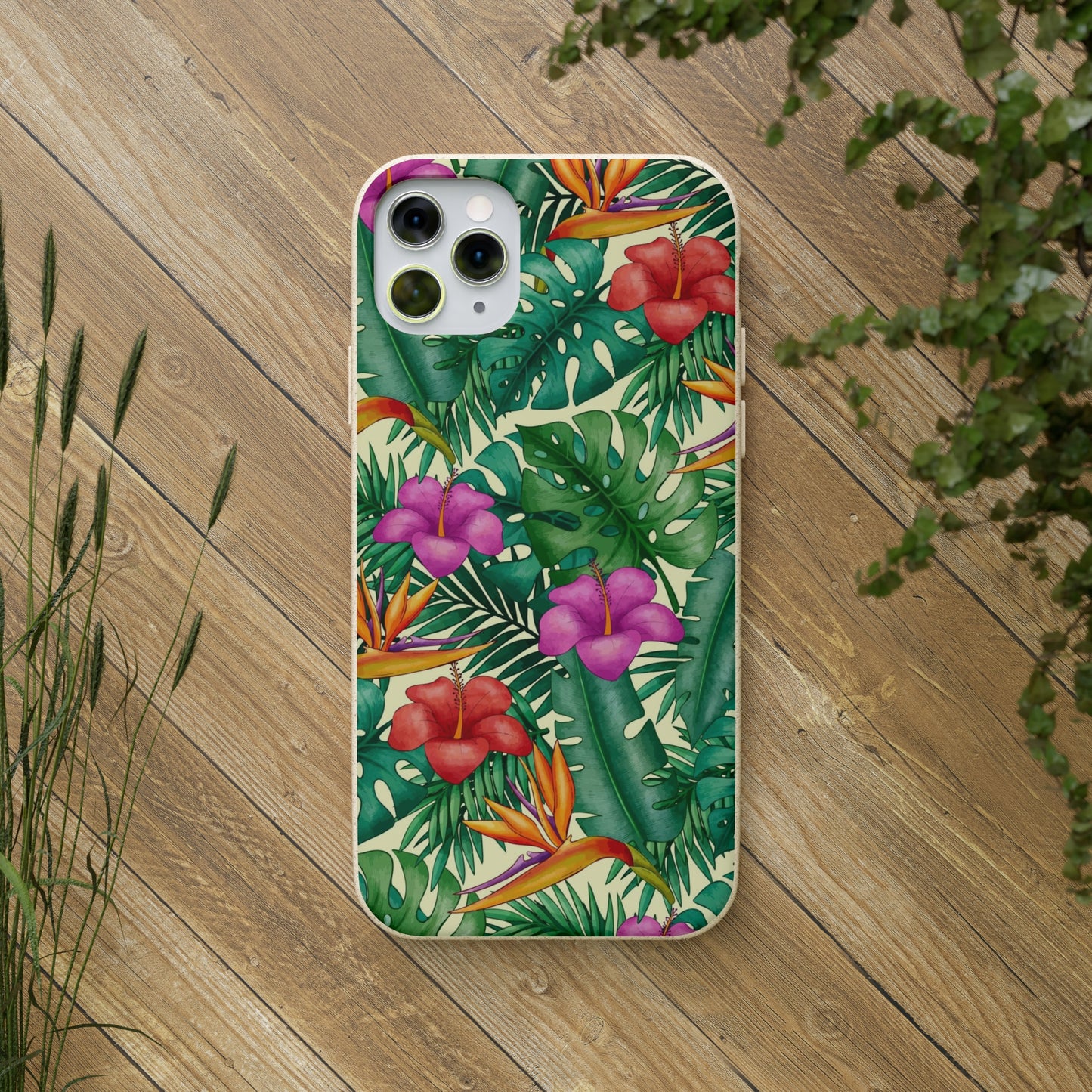 "Bird of Paradise Delight"  Eco Biodegradable Phone Cases - iPhone and Galaxy